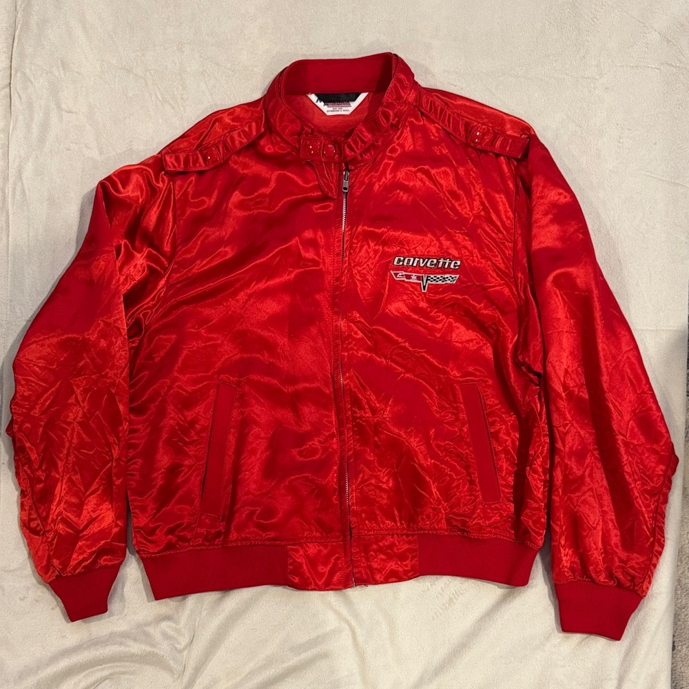 Men’s Bright Red Corvette Jacket